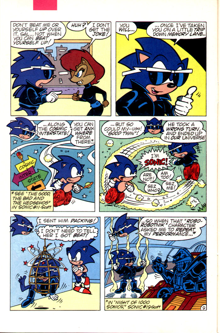 Sonic - Archie Adventure Series July 1995 Page 9